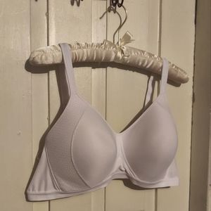 Hanes White Bra 3XL